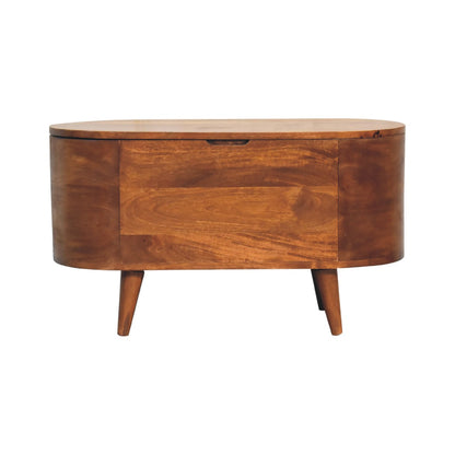 Chestnut Ridge Rounded Storage Blanket Box