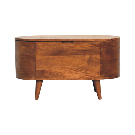 Chestnut Ridge Rounded Storage Blanket Box