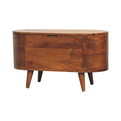 Chestnut Ridge Rounded Storage Blanket Box
