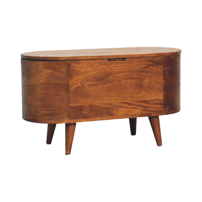 Chestnut Ridge Rounded Storage Blanket Box