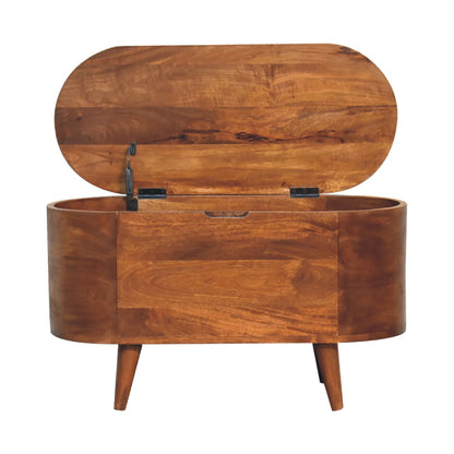 Chestnut Ridge Rounded Storage Blanket Box