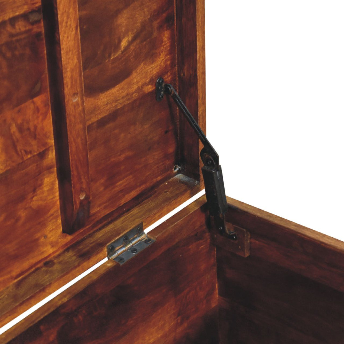 Sutton Buffalo Leather Chestnut Storage Trunk