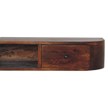 Arcadia Chestnut Floating 2-Drawer Console