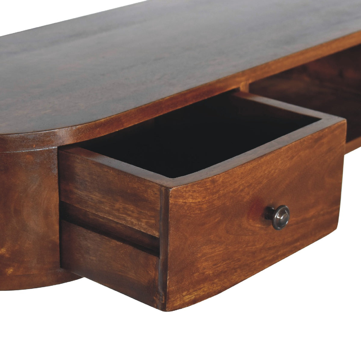 Arcadia Chestnut Floating 2-Drawer Console