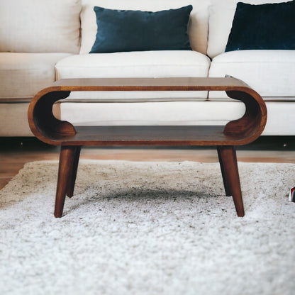 Lennox Open Chestnut Coffee Table