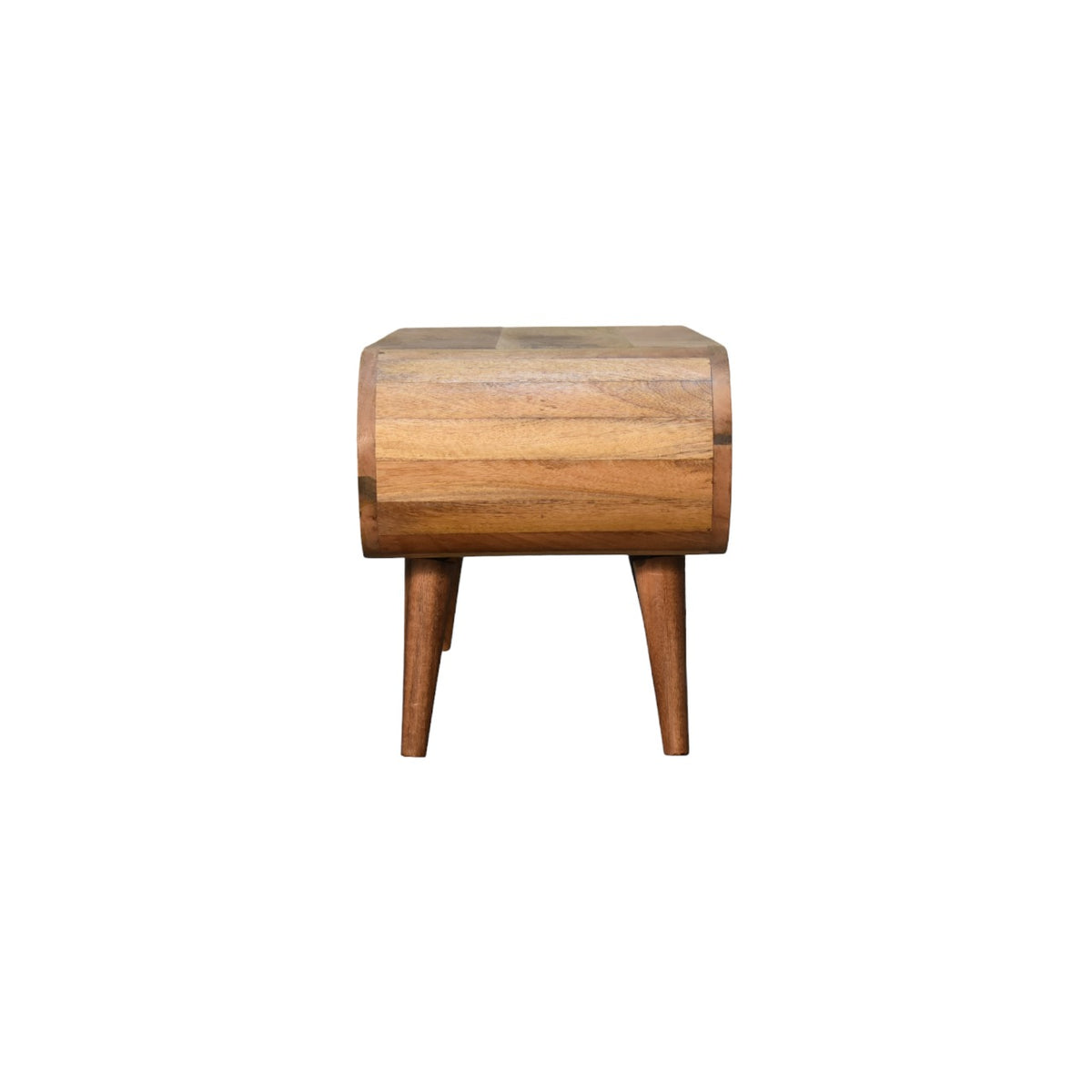 Lennox Large Oak Open Shelf Wood Coffee Table