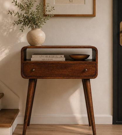 Nashville Chestnut 1-Drawer Console Table