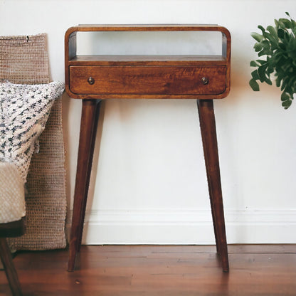 Nashville Chestnut 1-Drawer Console Table