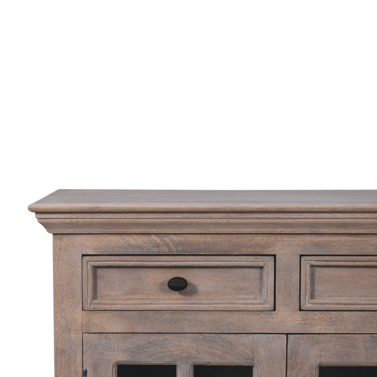 Bodie Wash 2 Drawer Glazed Cabinet