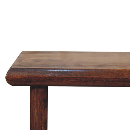 Chestnut Ridge Rectangular Wood Coffee Table