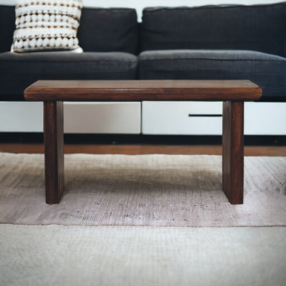 Chestnut Ridge Rectangular Wood Coffee Table