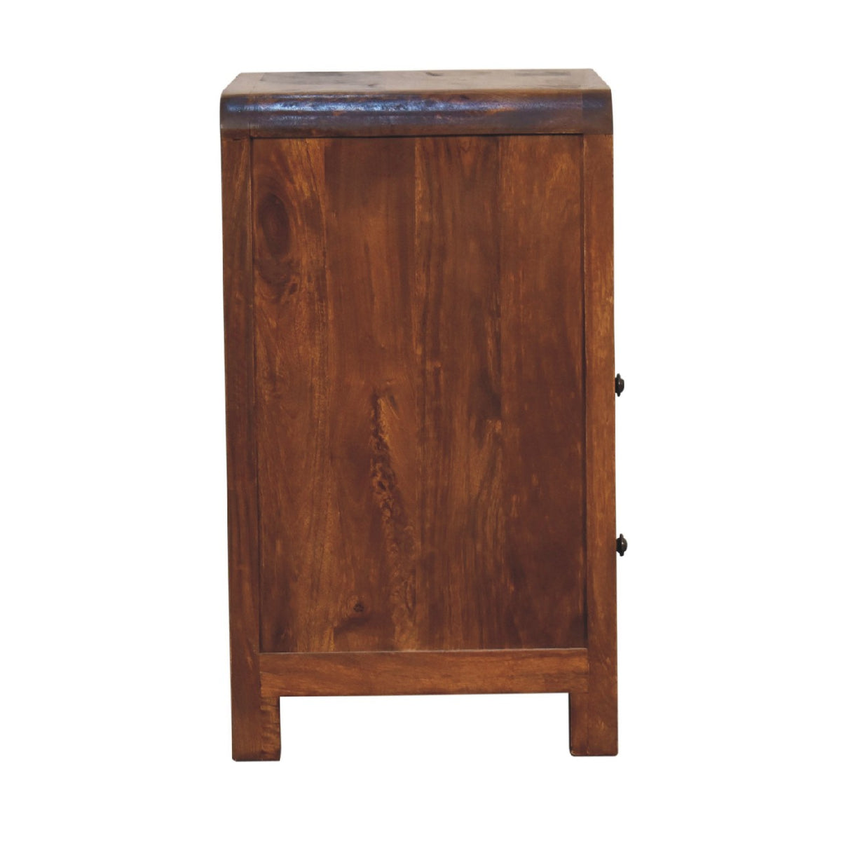 Dallas Solid Wood 2 Drawer Nightstand
