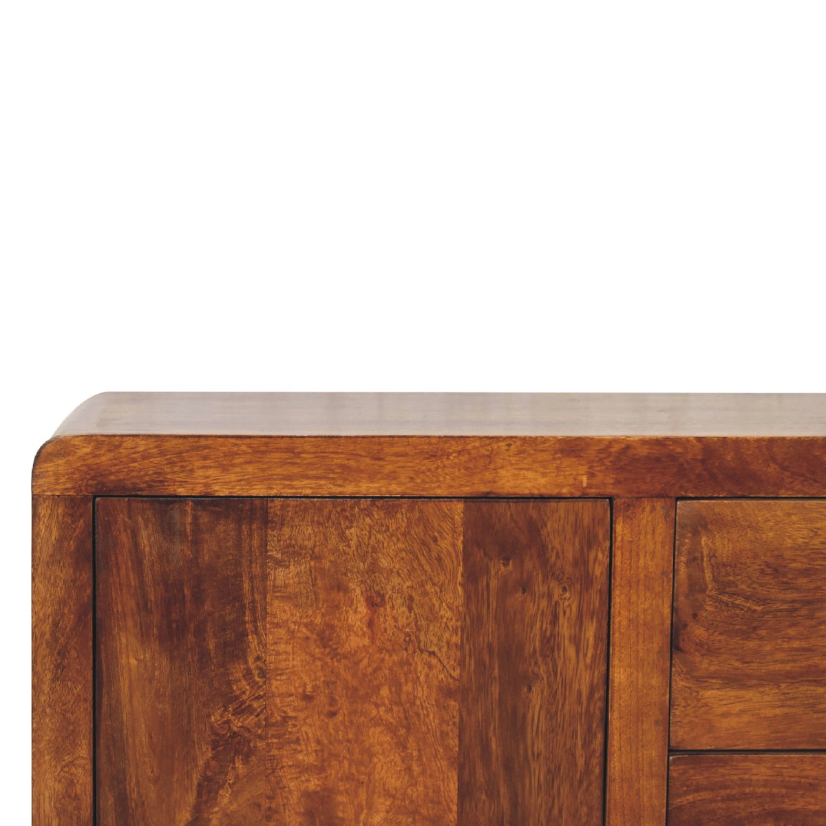 Dallas Solid Wood 4 Drawer Side Cabinet