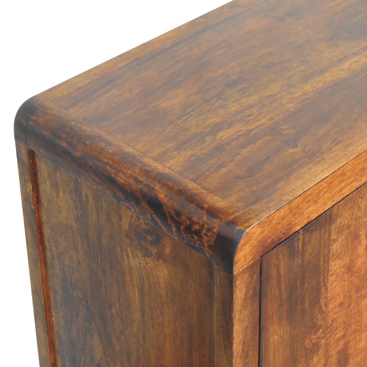 Dallas Solid Wood 4 Drawer Side Cabinet