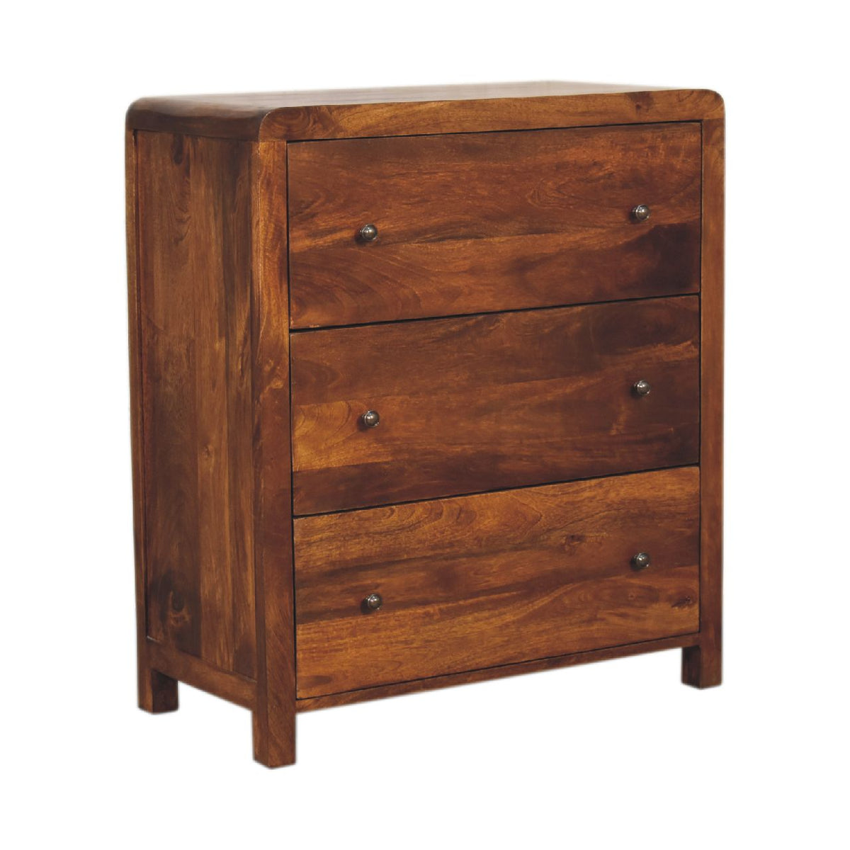Dallas Solid Wood 3 Drawer Chest