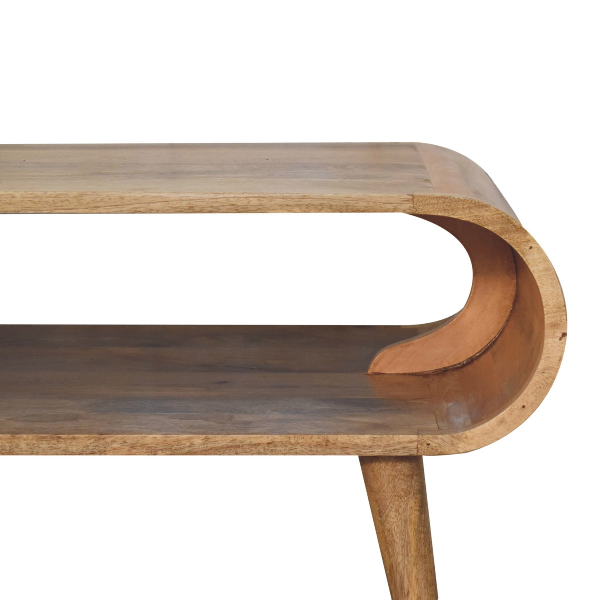Lennox Oak-Toned Open Coffee Table