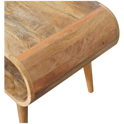 Lennox Oak-Toned Open Coffee Table