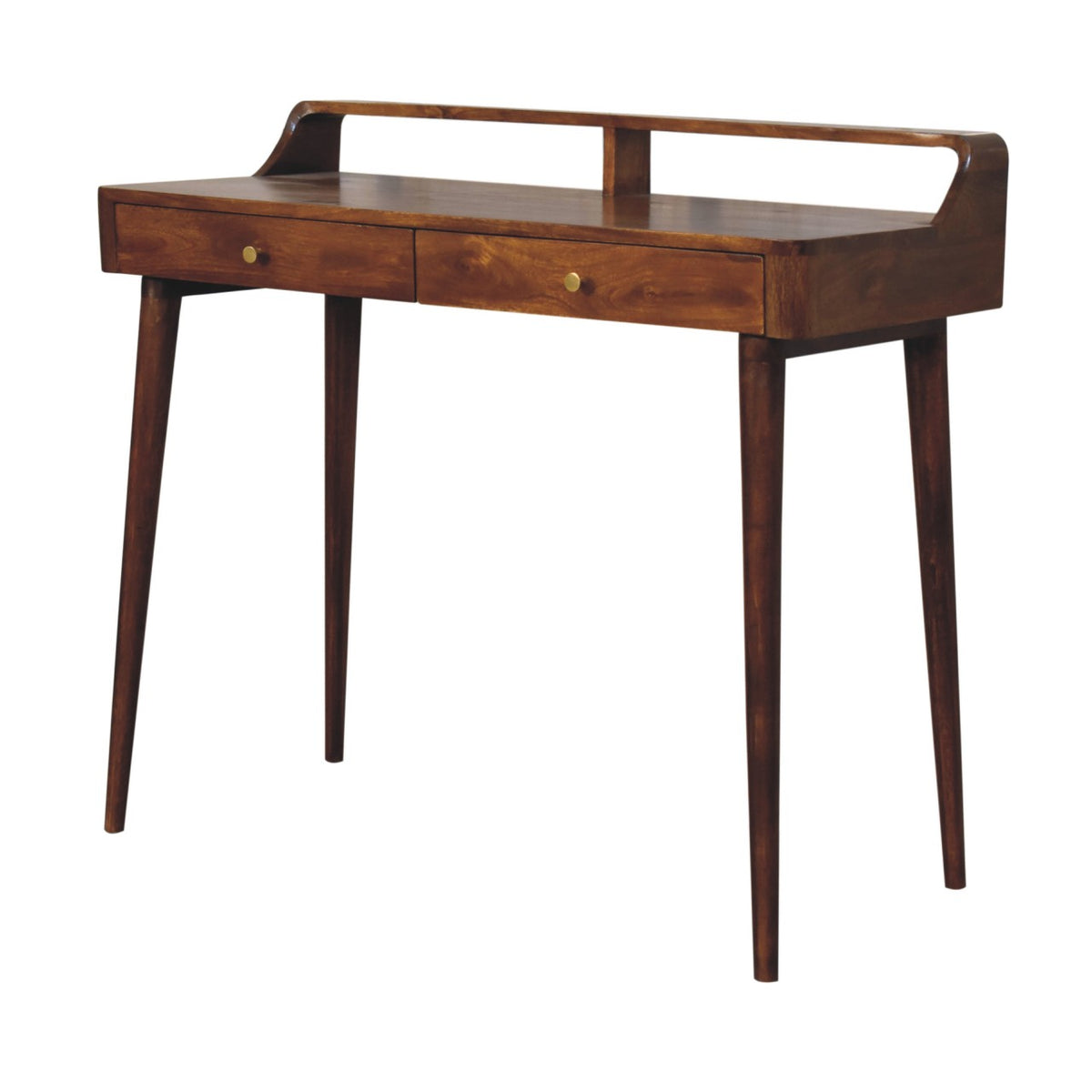 Kennebunk Chestnut 2-Drawer Console Table