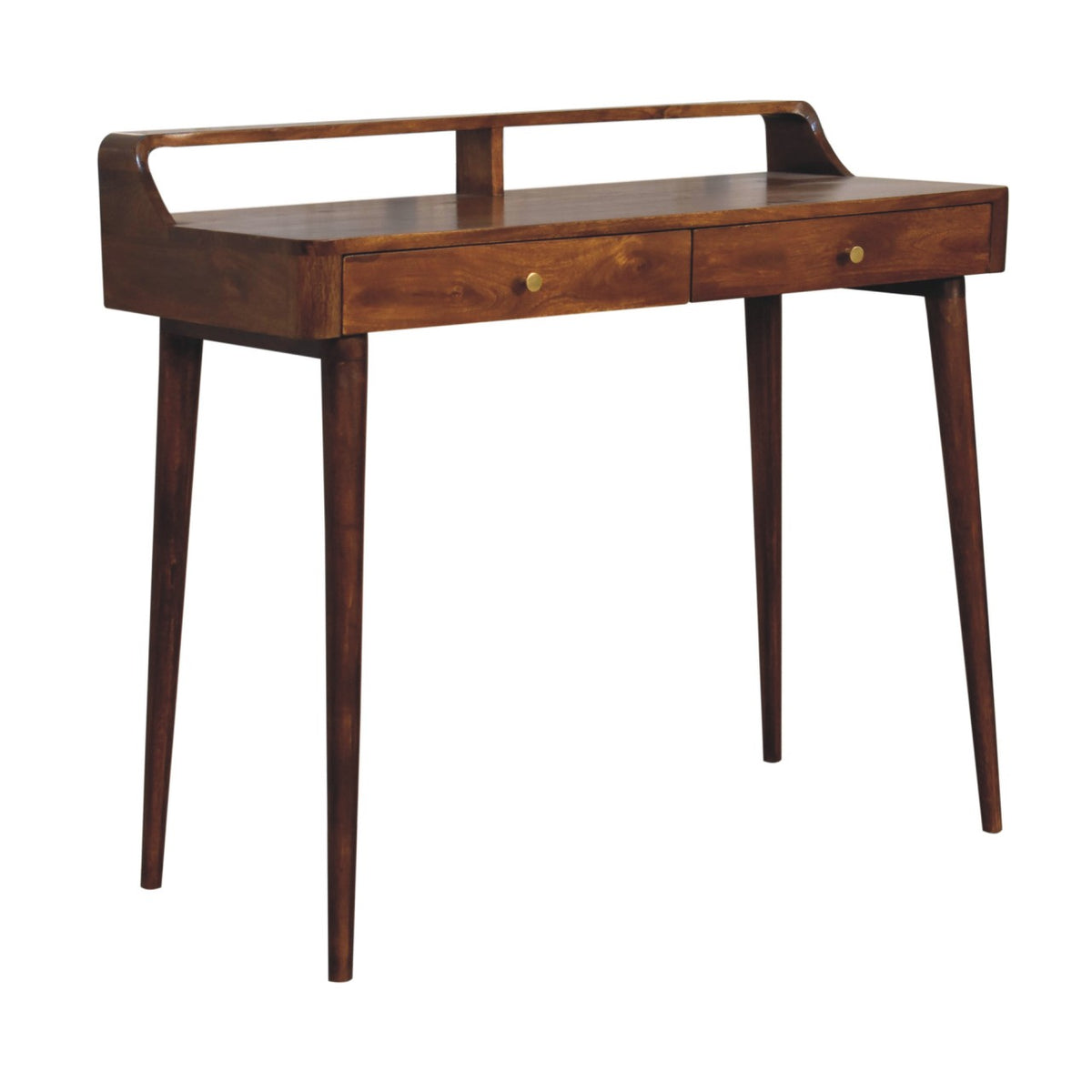 Kennebunk Chestnut 2-Drawer Console Table