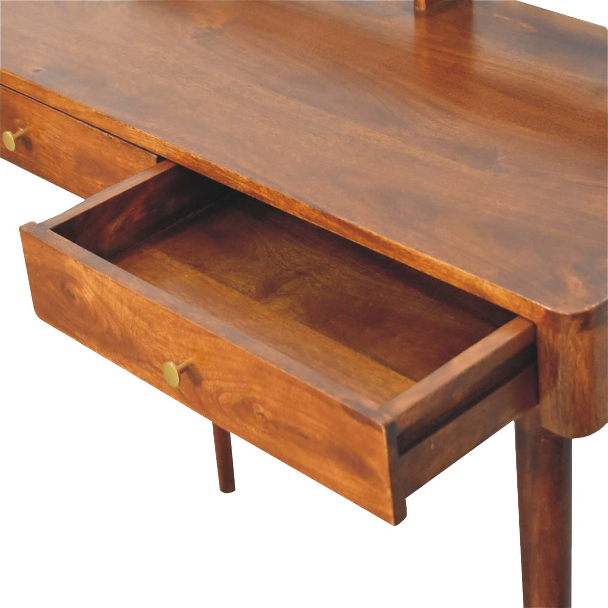 Kennebunk Chestnut 2-Drawer Console Table