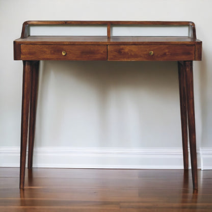 Kennebunk Chestnut 2-Drawer Console Table