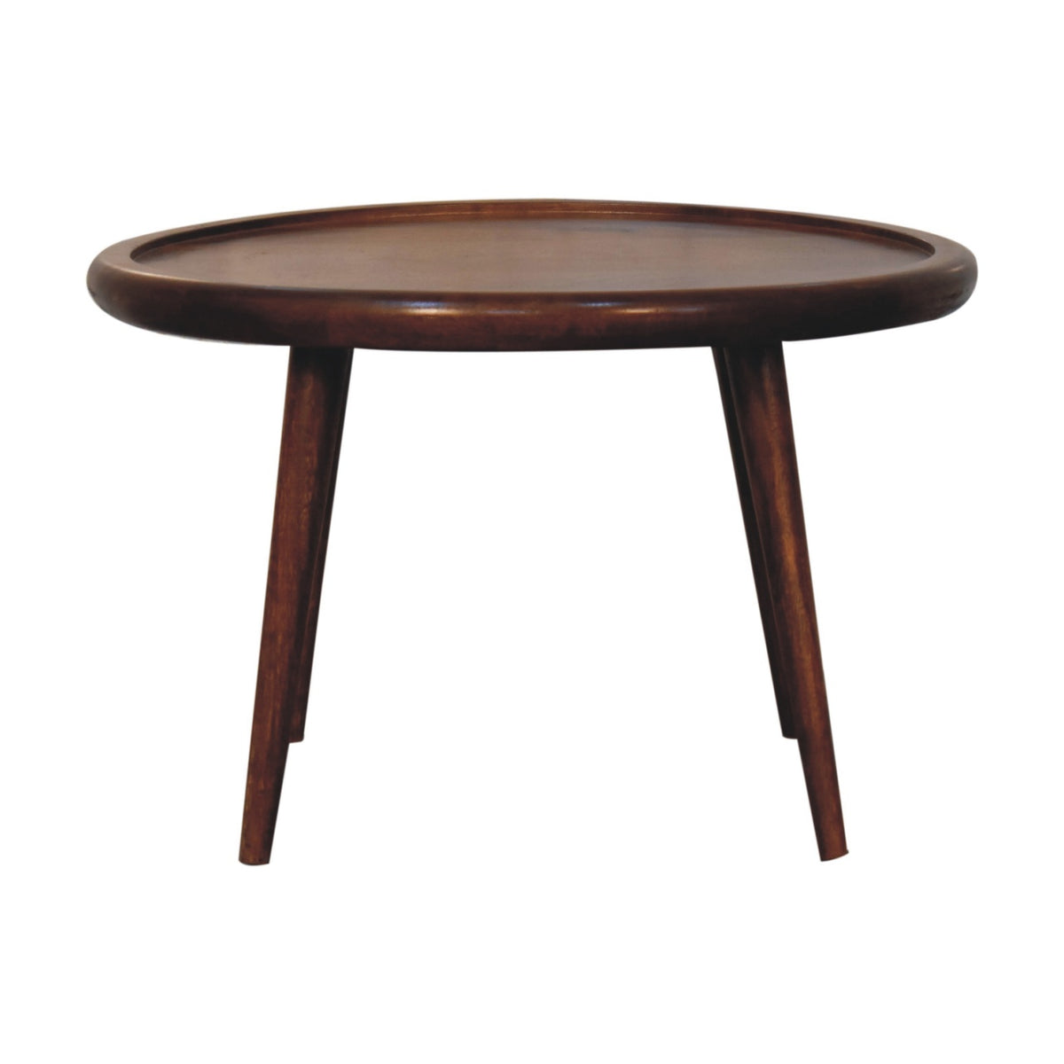 Chestnut Ridge Round Wood Coffee Table