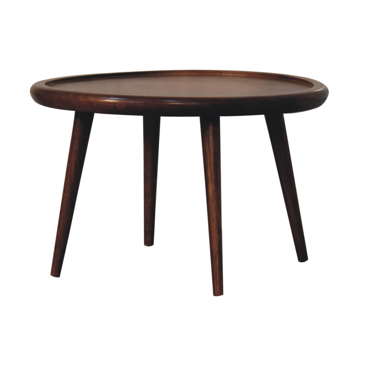 Chestnut Ridge Round Wood Coffee Table