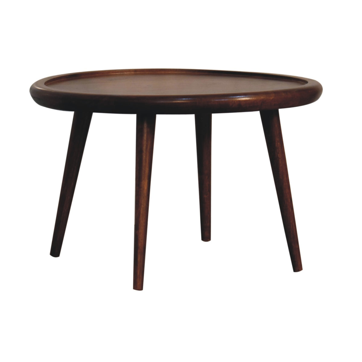 Chestnut Ridge Round Wood Coffee Table
