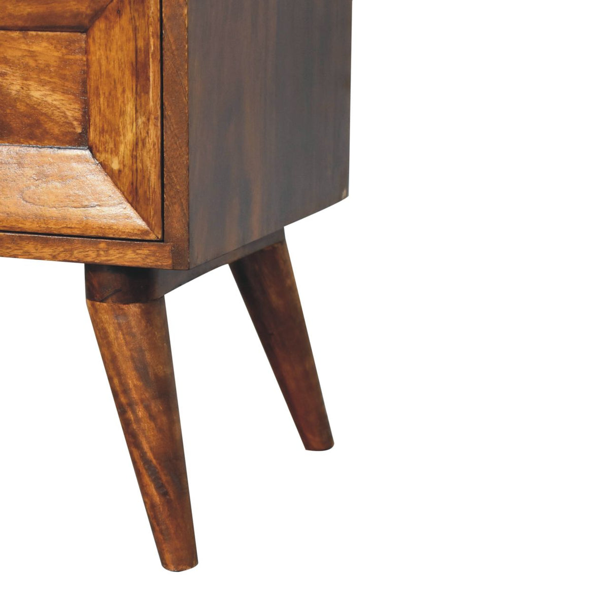 Dakota Chestnut 2-Drawer Nightstand