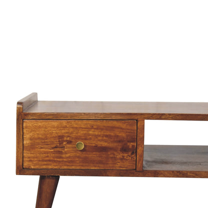 Kennebunk Chestnut 4-Drawer Coffee Table