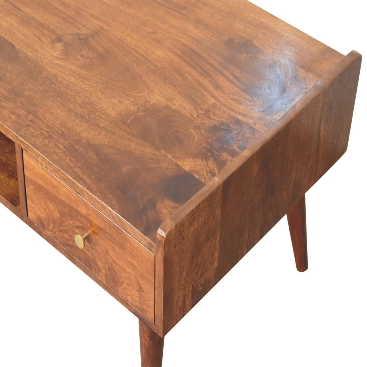 Kennebunk Chestnut 4-Drawer Coffee Table