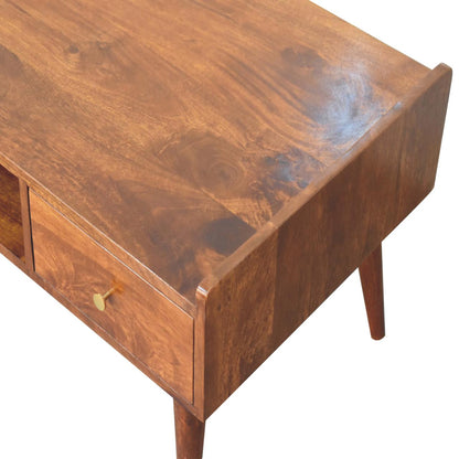 Kennebunk Chestnut 4-Drawer Coffee Table