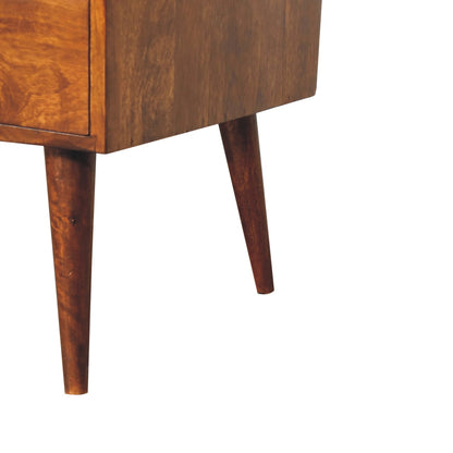 Kennebunk Chestnut 4-Drawer Coffee Table