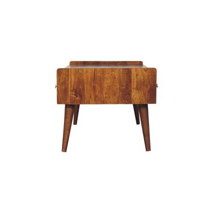 Kennebunk Chestnut 4-Drawer Coffee Table