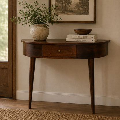 Chestnut Ridge 1 Drawer Wall Console Table