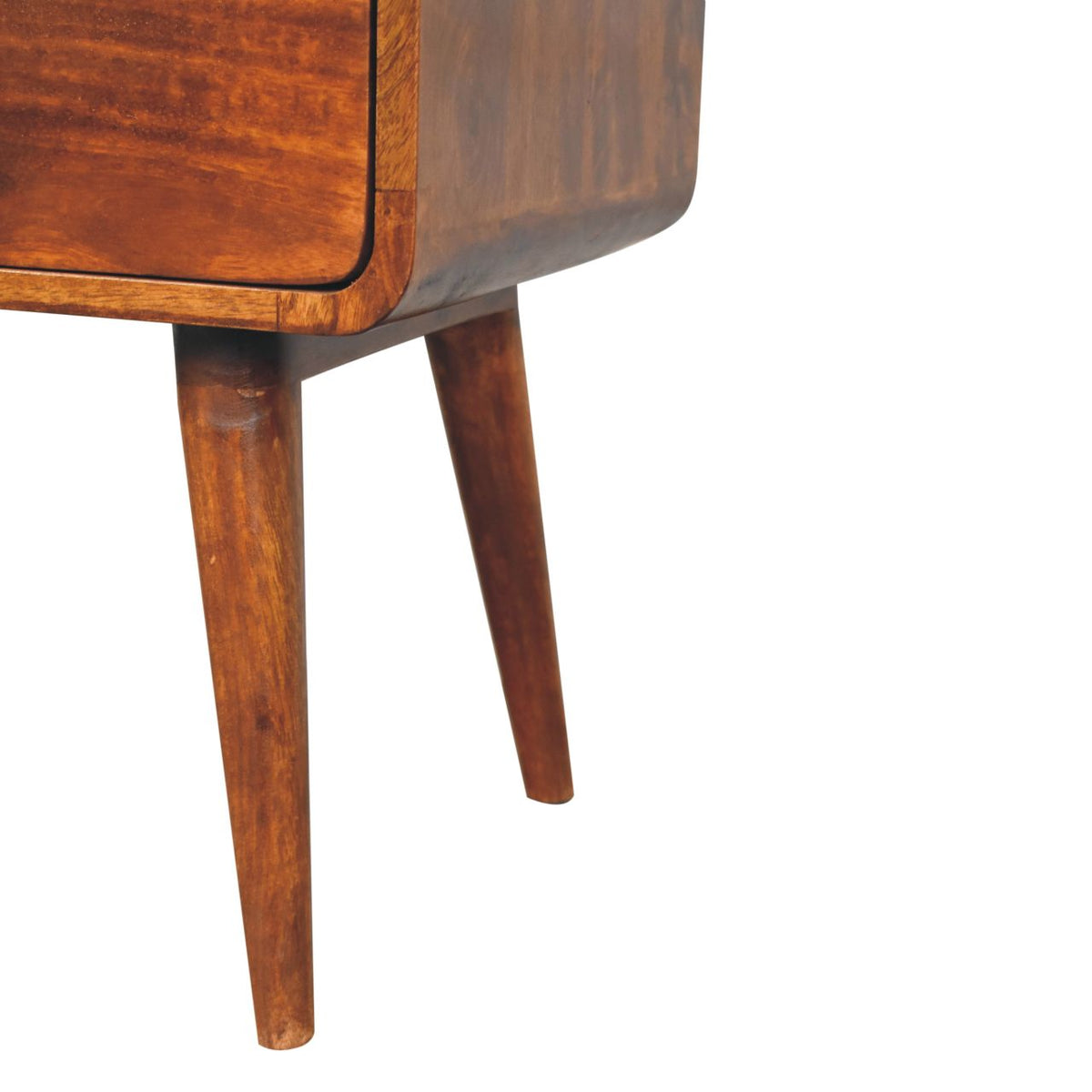 Chestnut Ridge Curved 2 Drawer Nightstand