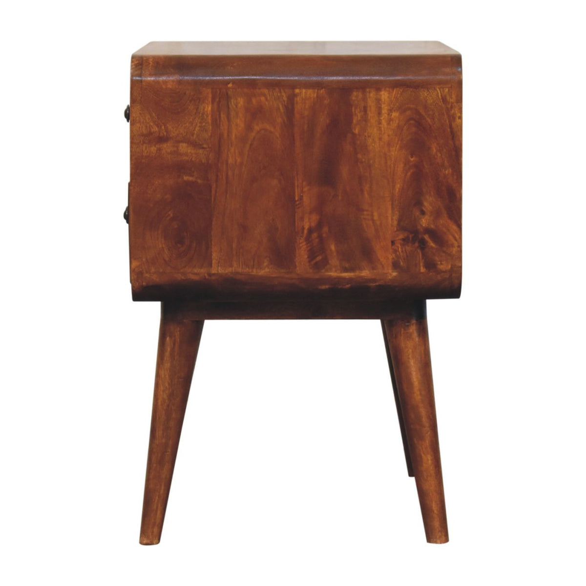 Chestnut Ridge Curved 2 Drawer Nightstand