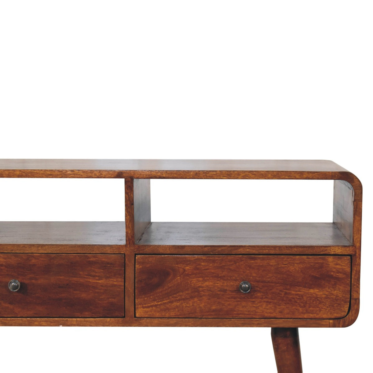 Nashville Triple Curved 3-Drawer Console