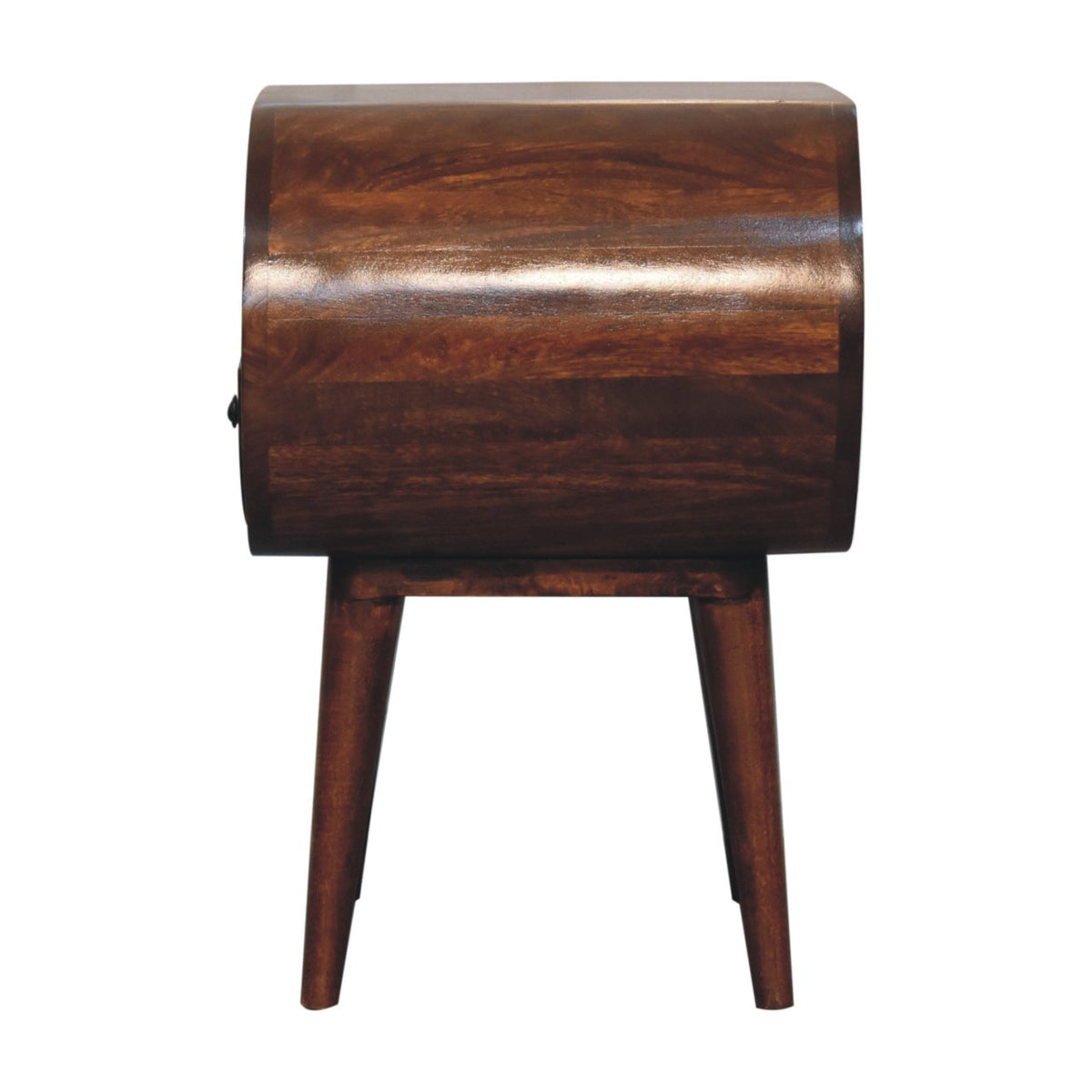 Chestnut Ridge Circular 1 Drawer Nightstand