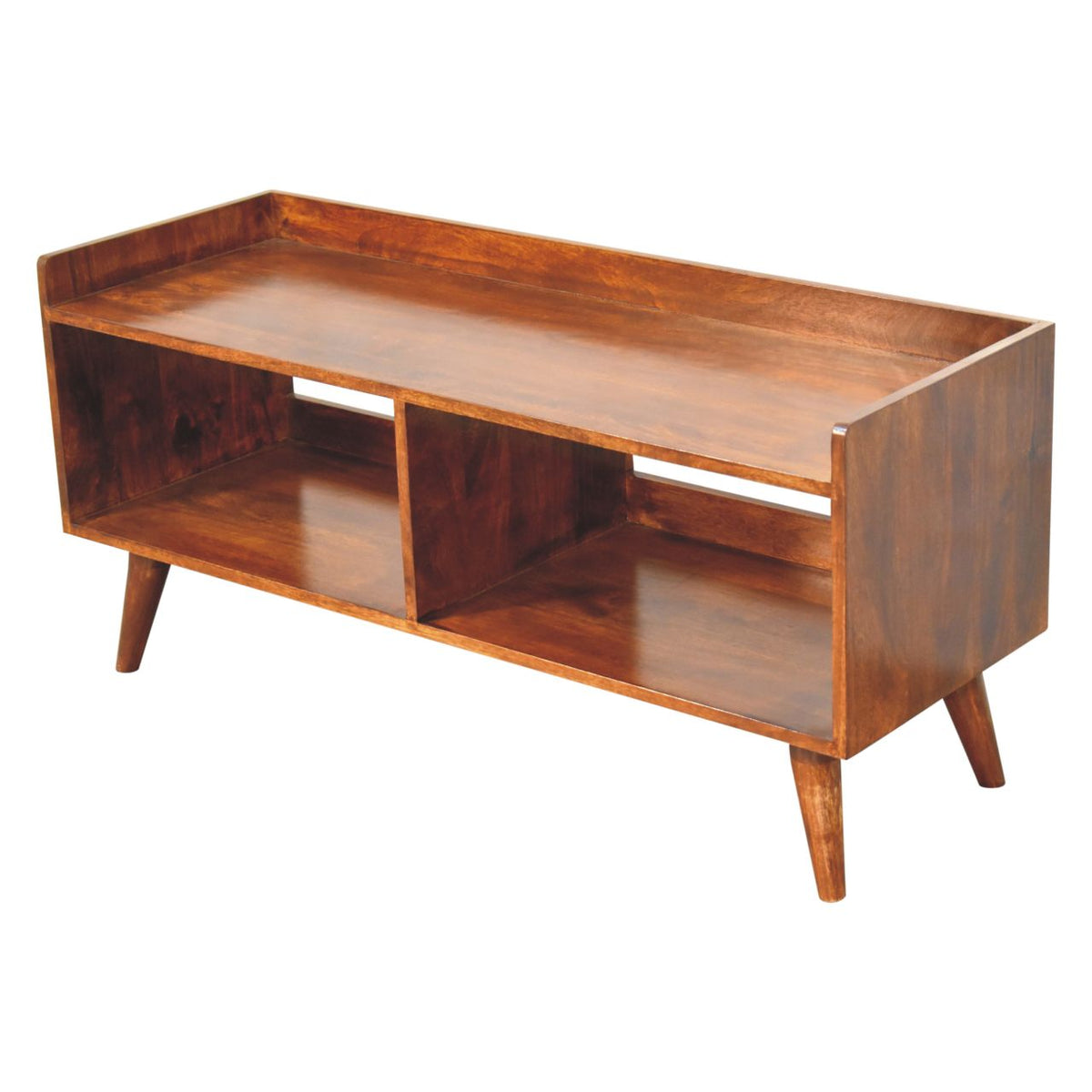 Kennebunk Chestnut Open Shelf TV Media Unit