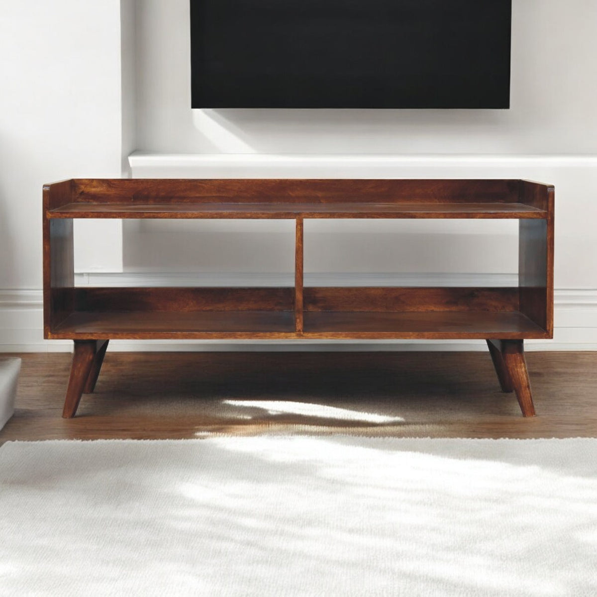 Kennebunk Chestnut Open Shelf TV Media Unit