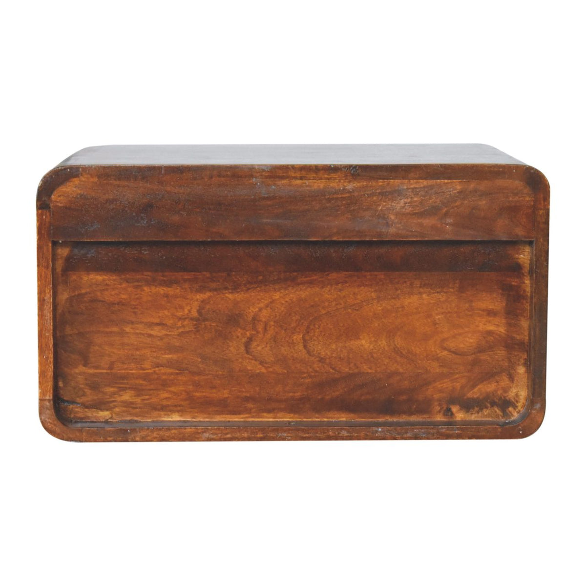 Dark Chestnut Ridge 1 Drawer Floating Nightstand