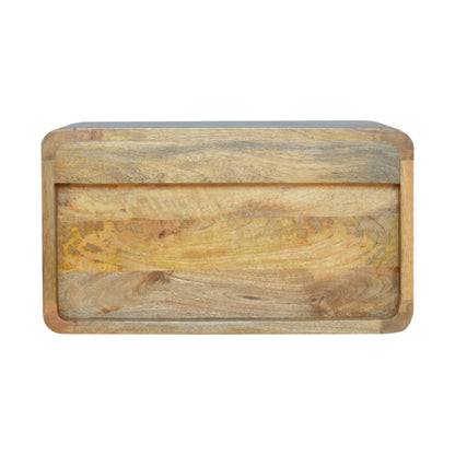 Nordic Curved 1 Drawer Floating Nightstand