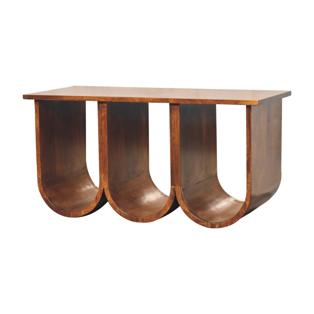 Chestnut Ridge Triple Open Style Coffee Table