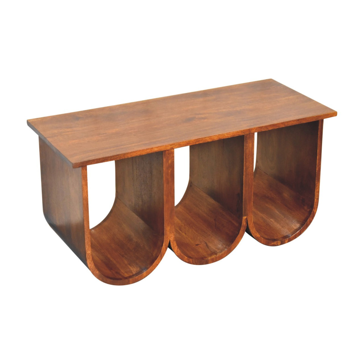 Chestnut Ridge Triple Open Style Coffee Table