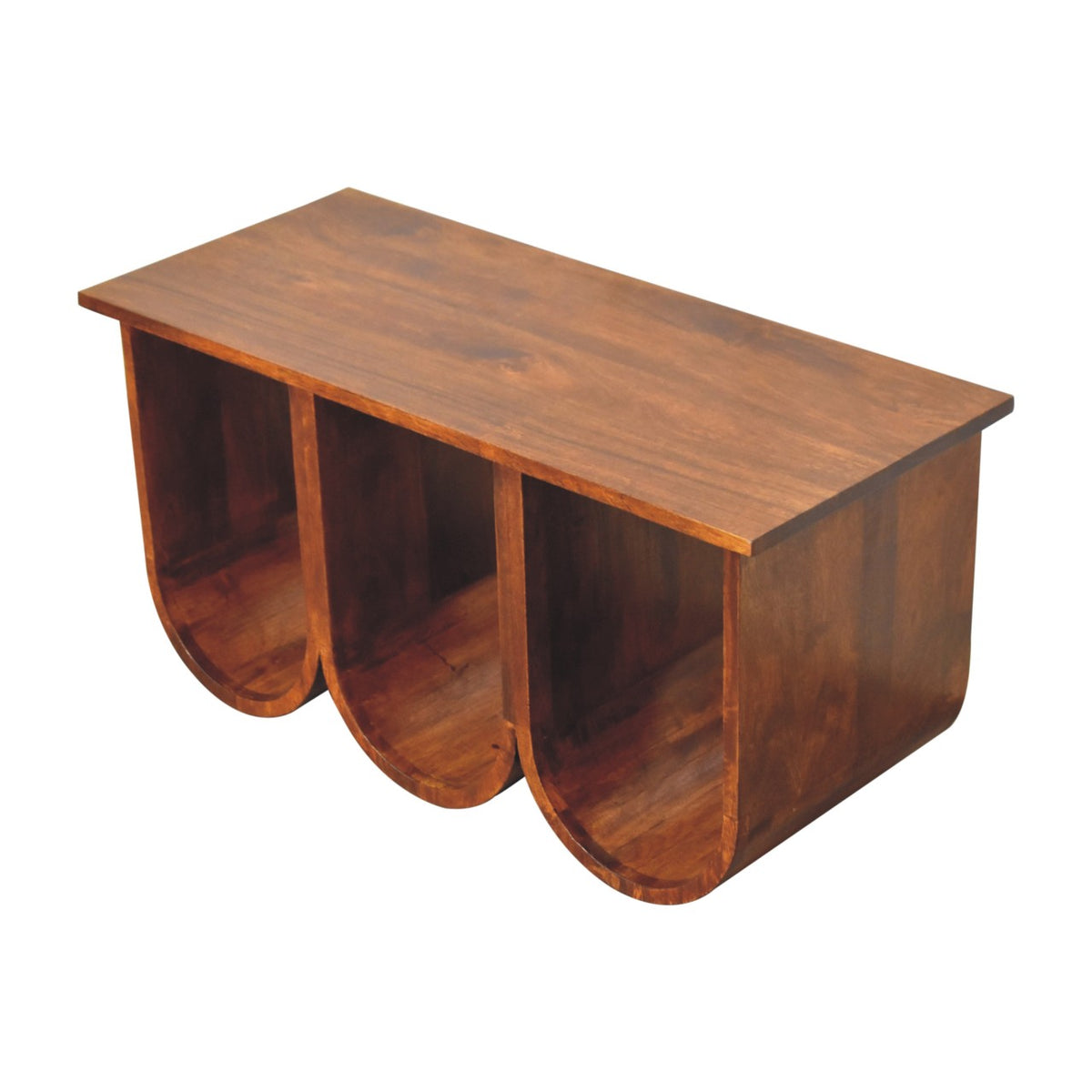 Chestnut Ridge Triple Open Style Coffee Table