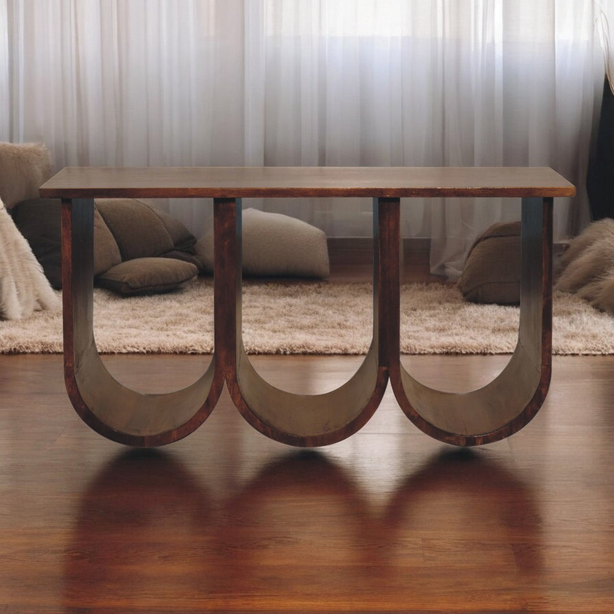 Chestnut Ridge Triple Open Style Coffee Table