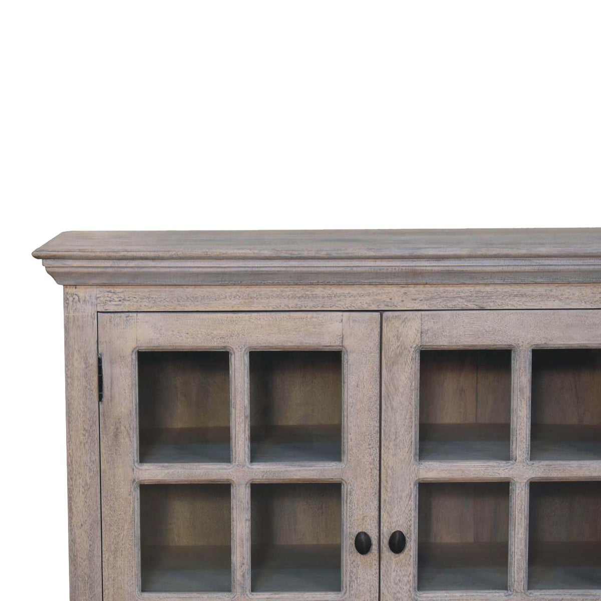 Bodie Wash Triple Glazed Display Cabinet