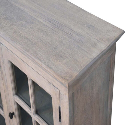 Bodie Wash Triple Glazed Display Cabinet