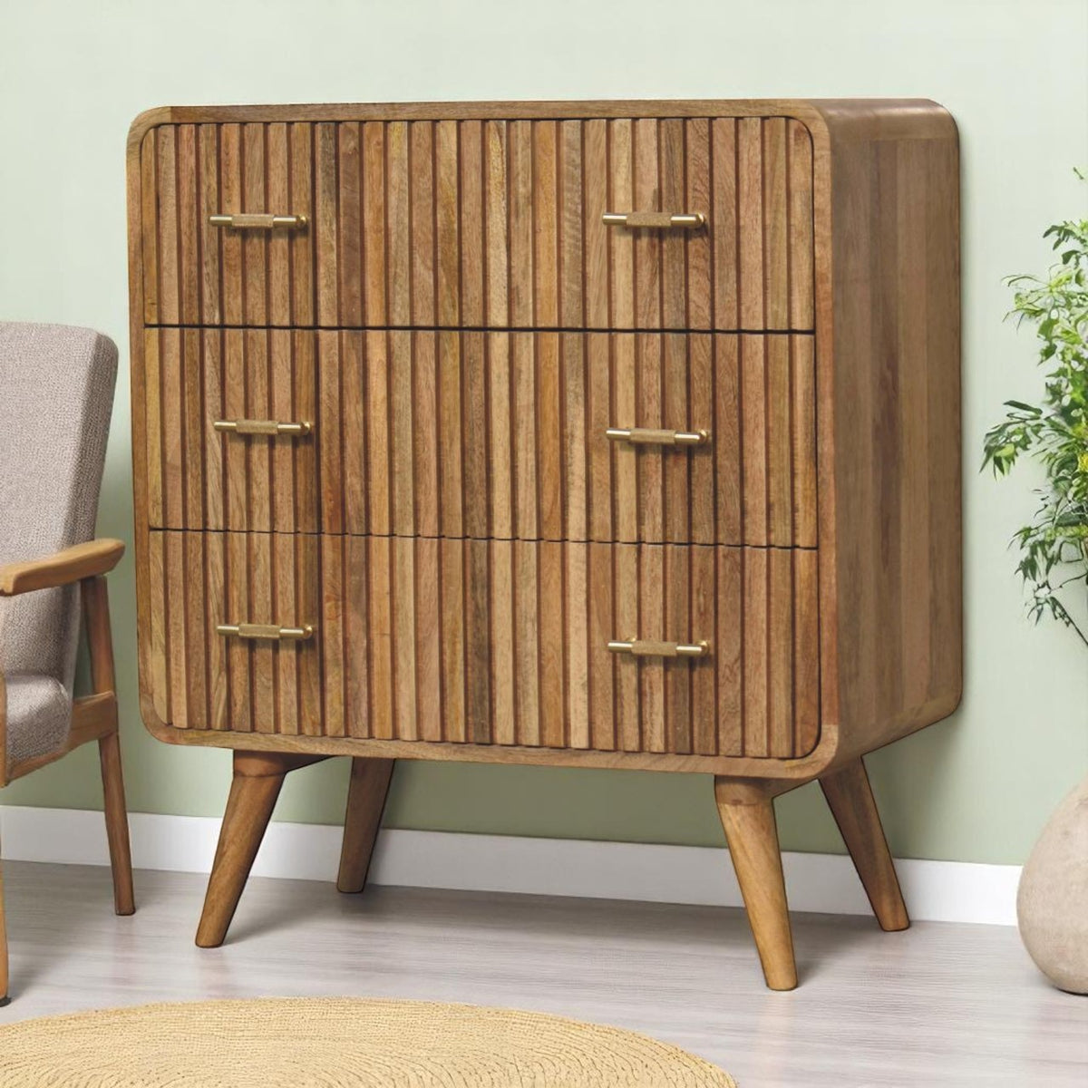 Highland Natural Oak Chest